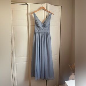 Azazie Bridesmaids Dress (Dusty Blue)